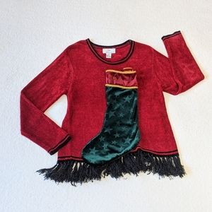 Lisa International Ugly Christmas Sweater, M